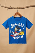 Mickey Mouse Surf Safari T-Shirt – Dark Blue
